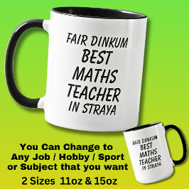 Taza Feria de Dinkum BEST MATHS PROFESOR en Straya