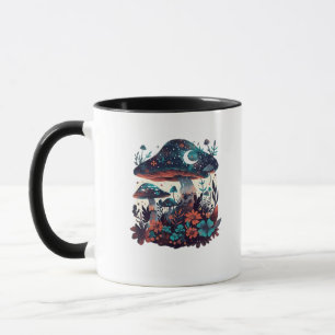 Taza Feria de hongos Cottagecore y estético Goblincore