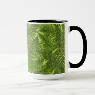 Taza Fern en verde