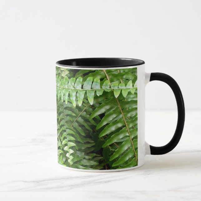 Taza Fern Fronds I Green Nature (Derecha)