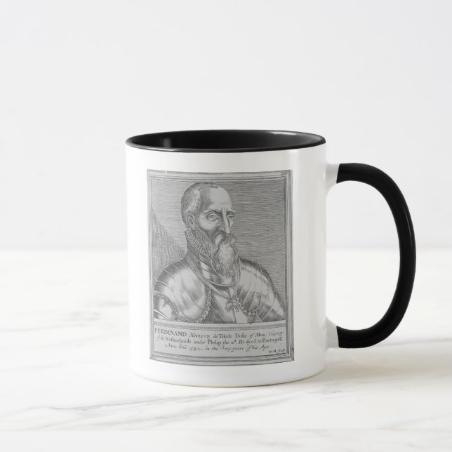 Taza Fernando Alvarez de Toledo, 3ro duque de Alba (Derecha)