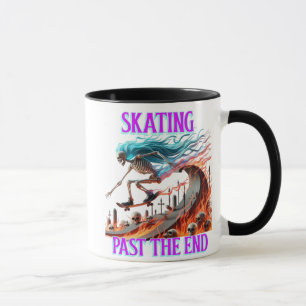 Taza Feroy Skeleton Un Paseo Desafiante A La Muerte