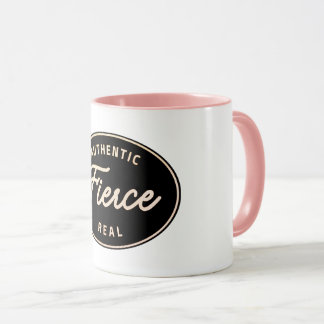 Taza Feroz, auténtico, verdadero tazón de café