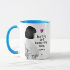 Taza Feroz y maravillosamente hecho cristiano Chica lin