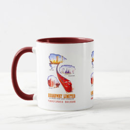 Taza Ferrocarril Broadway Streamliner limitado de