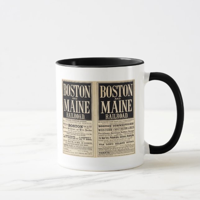 Taza Ferrocarril de Boston y Maine (Derecha)