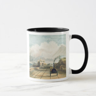 Taza Ferrocarril de Dublín y de Kingstown: De la
