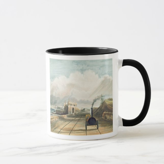 Taza Ferrocarril de Dublín y de Kingstown: De la (Derecha)