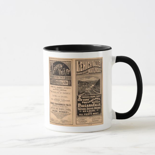 Taza Ferrocarril de Lehigh Valley (Derecha)