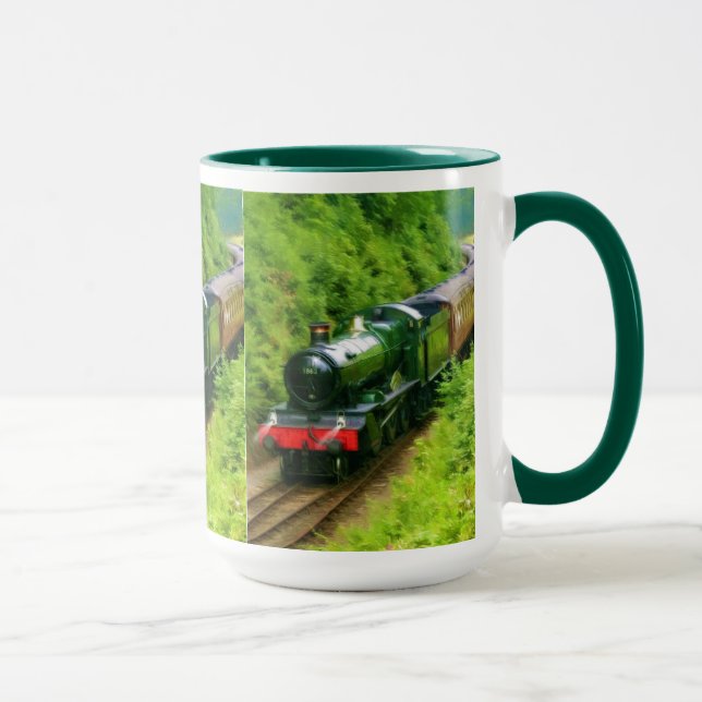 Taza Ferrocarril de vapor para Trainspotters Art V (Derecha)