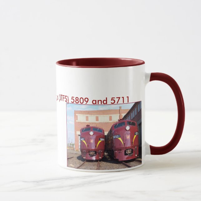 Taza Ferrocarril E-8a, s (JTFS) 5809 y 5711 de (Derecha)