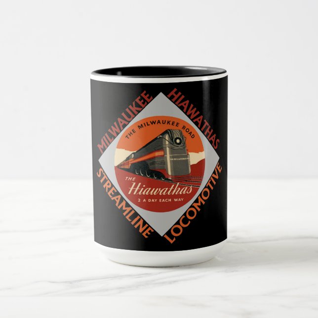 Taza Ferrocarril Milwaukee Hiawatha (Centro)