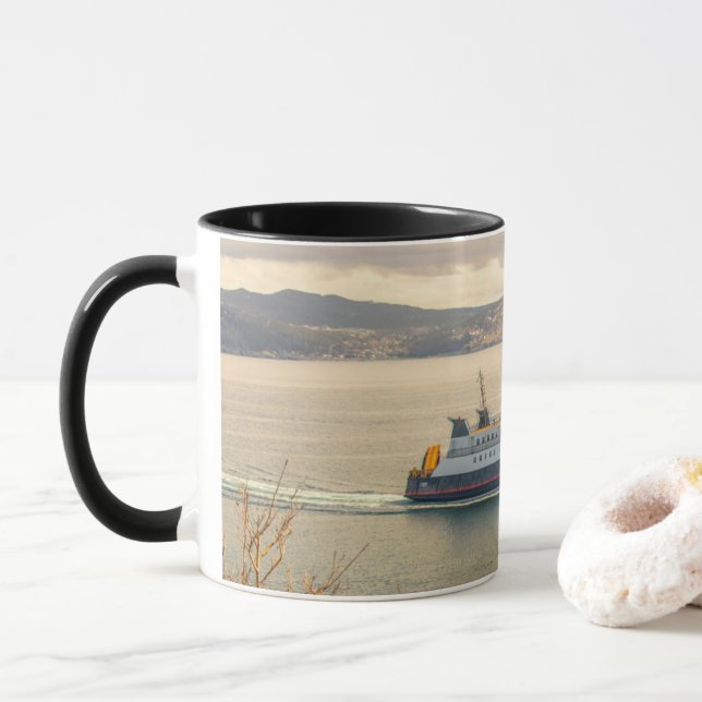 Taza Ferry de la Isla Bell (Con donut)