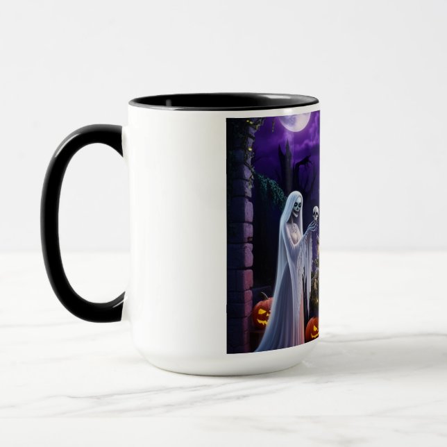 Taza Festejo de Halloween (Izquierda)