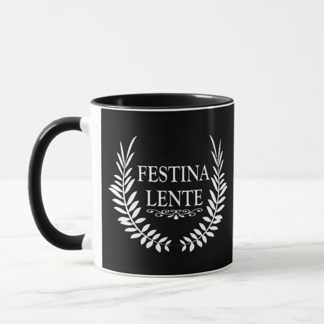 Taza Festina lente (Izquierda)