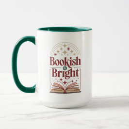 Taza festiva Bookish & Bright