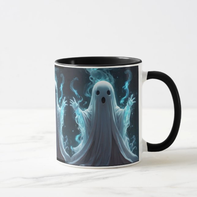 Taza Festival de Fantasma de la Fiesta de Halloween (Derecha)
