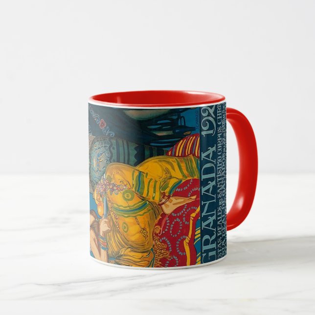 Taza Festival Granada 1921 Mug (Anverso derecho)