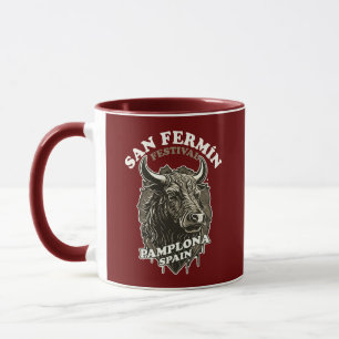 Taza Festival San Fermín - Correr De Los Bulls