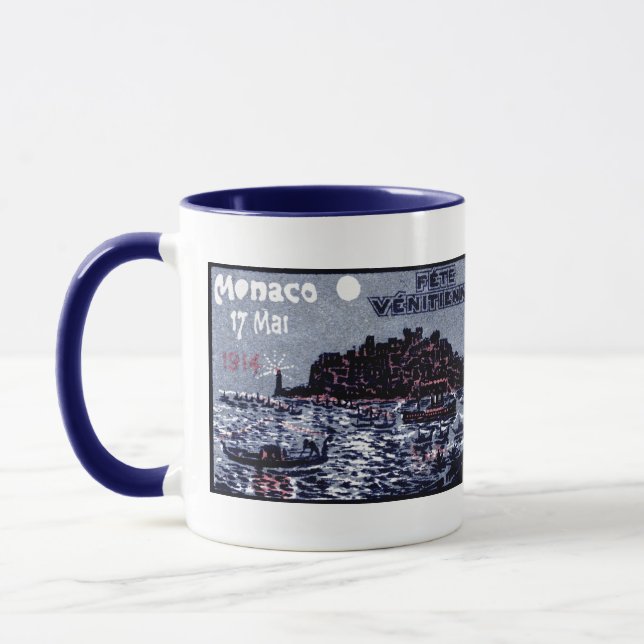 Taza Festival veneciano de Mónaco de 1914 (Izquierda)