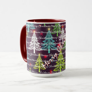 Taza Festive Christmas Luxury Christmas Trees