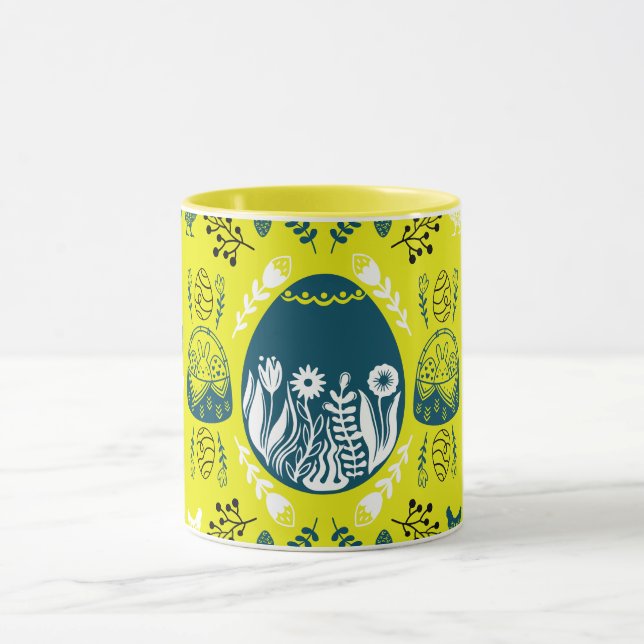 Taza Festividad de abril de Pascua (Centro)