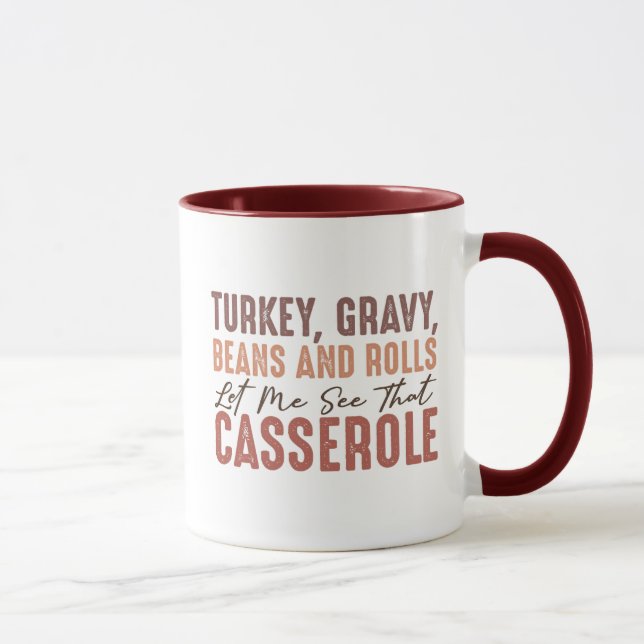 Taza Festividad de Acción de Gracias (Derecha)