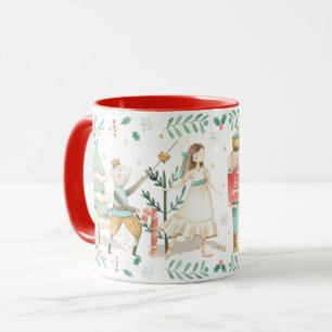 Taza Festividad de los Navidades de ballet de Nutcracke