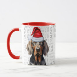 Taza Festividad de los Navidades del amante del perro n