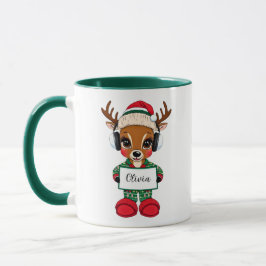 Taza Festividad Navidad de renos