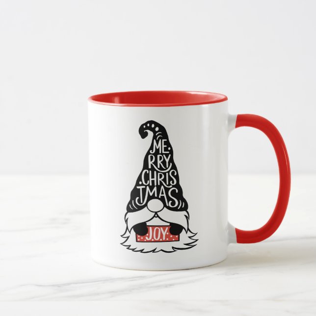 Taza Festividad navideña moderna (Derecha)