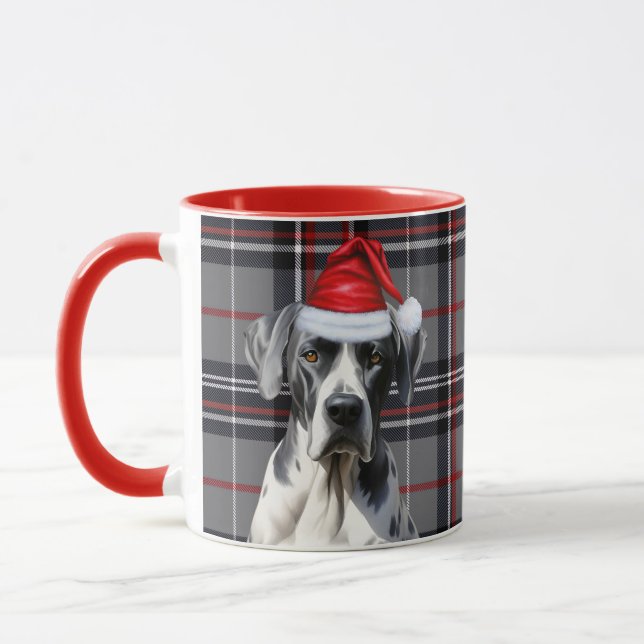 Taza Festividades de los Navidades de los perros de los (Izquierda)
