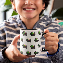 Taza Festividades de los Navidades de perros de raza ne
