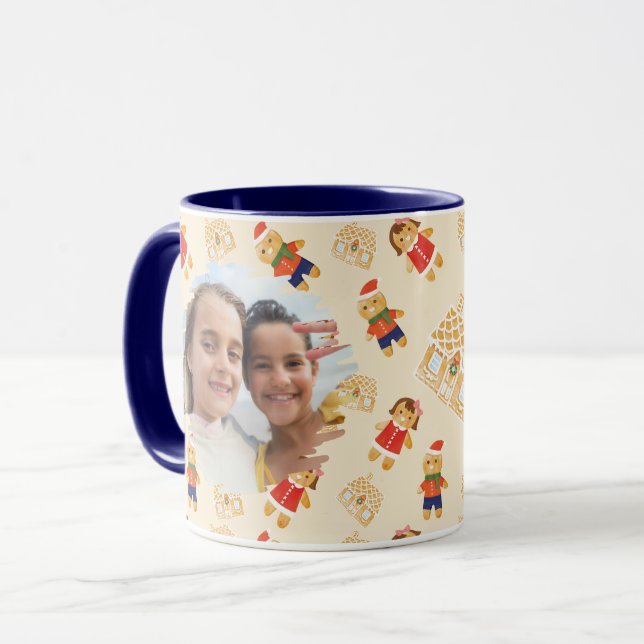 Taza Festividades Festividades Foto Mug - Sip en estilo (Anverso izquierdo)