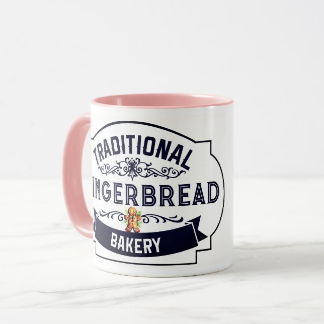 Taza Festividades/Navidades Gingerbread Bakery Mug (Anverso izquierdo)
