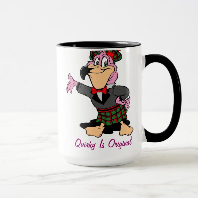 Taza Fhiligus Fromley | Quirky Classic Personalizado Mu (Derecha)