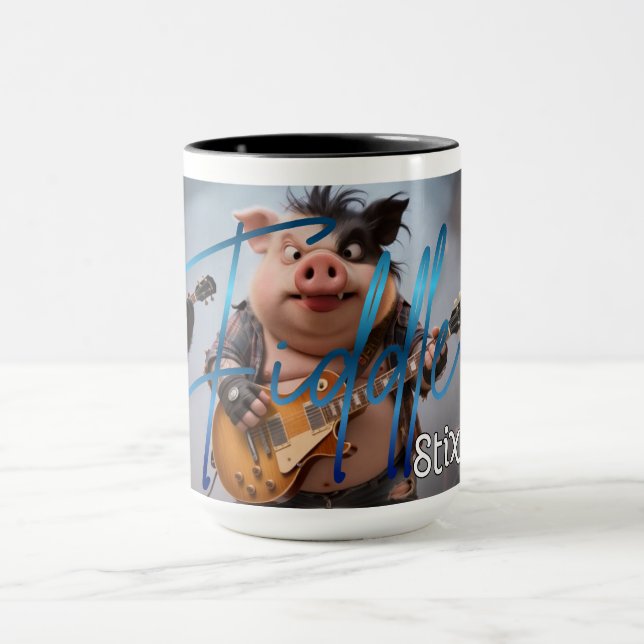 Taza Fiddle Stix (Centro)