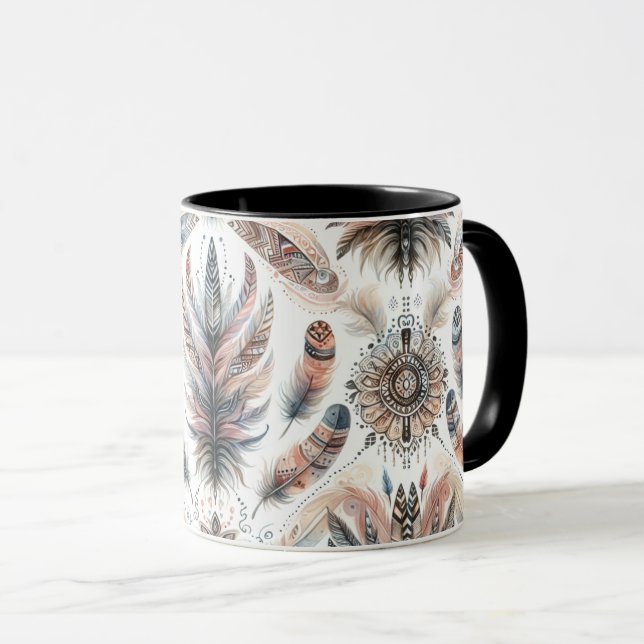 Taza Fierce Feathers (Anverso derecho)