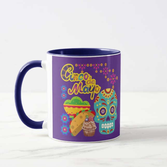 Taza Fiesta Bloom Fiesta morado real (Izquierda)