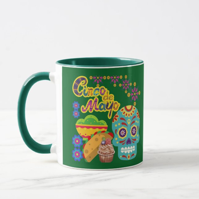 Taza Fiesta Bloom Fiesta verde bosque (Izquierda)