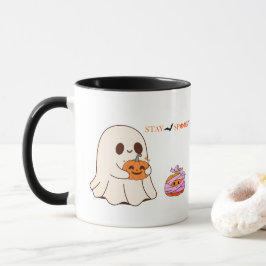 Taza Fiesta D de Halloween "Stay Spookee Cute Ghost & P