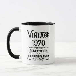 Taza Fiesta de 55 años de antigüedad personalizada