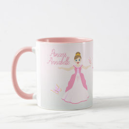 Taza Fiesta de cumpleaños de la princesa rosa Fantasy