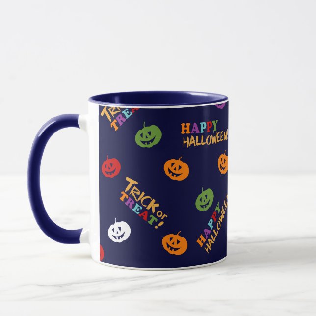 Taza Fiesta de cumpleaños del disfraz de Halloween (Izquierda)