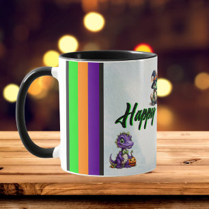 Taza Fiesta de dinosaurios de Halloween Dino-Mash