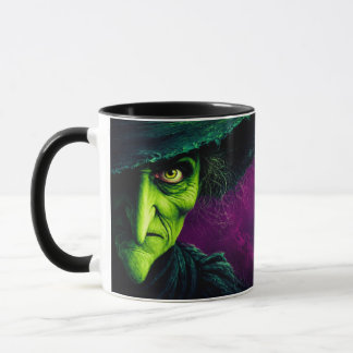Taza Fiesta de disfraces de Bruja Malvada de Halloween