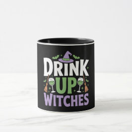 Taza Fiesta de Halloween de Brujas, ¡Beban!