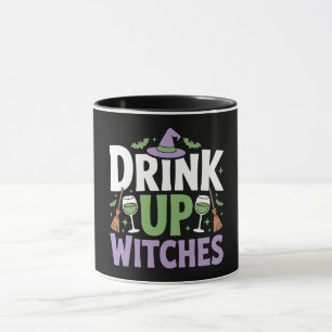 Taza Fiesta de Halloween de Brujas, ¡Beban!