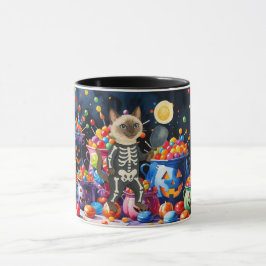Taza Fiesta de halloween para los amantes de las pelota