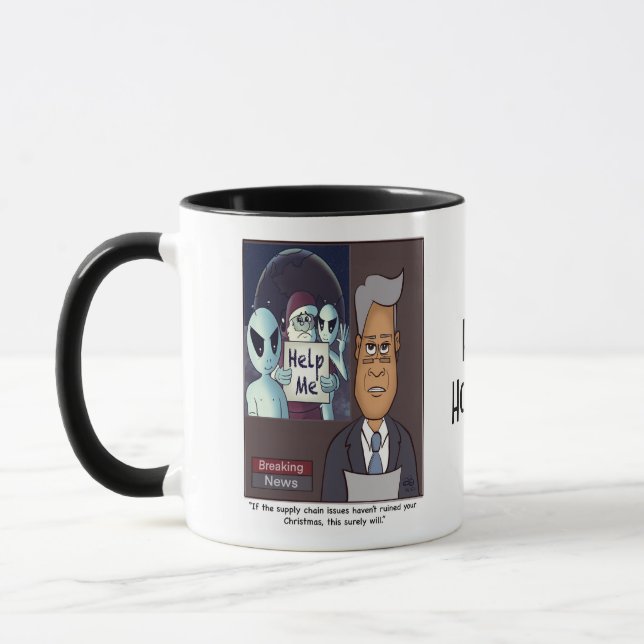 Taza Fiesta de la cadena de suministro (Izquierda)